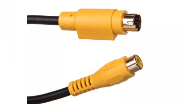 Przewód adapter miniDIN 4pin (S-Video) - RCA 0,2m 60845