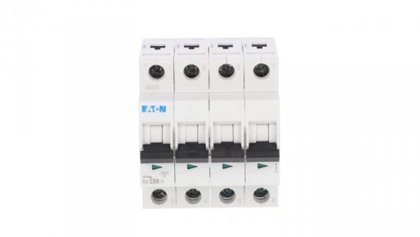 Wyłącznik nadprądowy 4P C 50A 6kA AC PL6-C50/4 166530