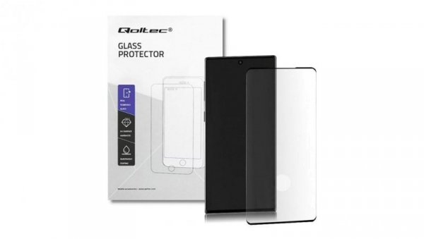 Szkło ochronne PREMIUM do Samung Galaxy Note10 Czarne 52179