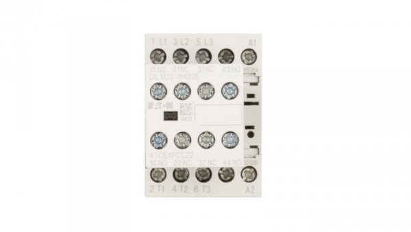 Stycznik mocy 12A 3P 230V AC 2Z 2R DILM12-22(230V50HZ,240V60HZ) 106362