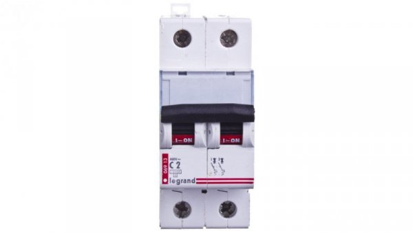 Wyłącznik nadprądowy 2P C 2A 10kA AC S312 TX3 404198