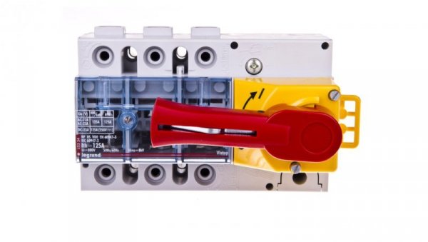 Rozłącznik izolacyjny 3P 125A VISTOP /napęd frontowy czerwony/ 022334