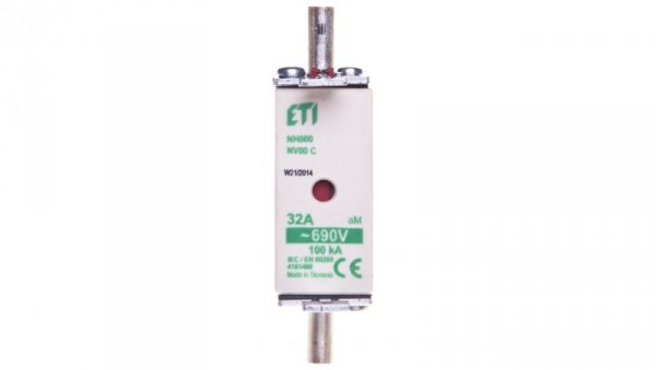 Wkładka bezpiecznikowa NH000 32A aM 690V 004181408