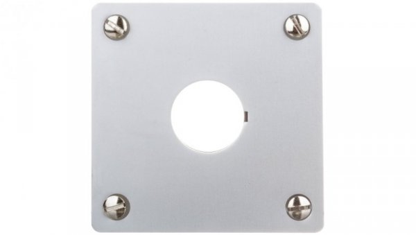 Płyta czołowa do montażu podtynkowego 1-otwór 22mm M22-E1 216541