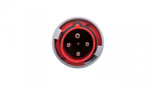 Wtyczka przenośna 63A 4P 400V czerwona IP67 POWER TWIST 034-6