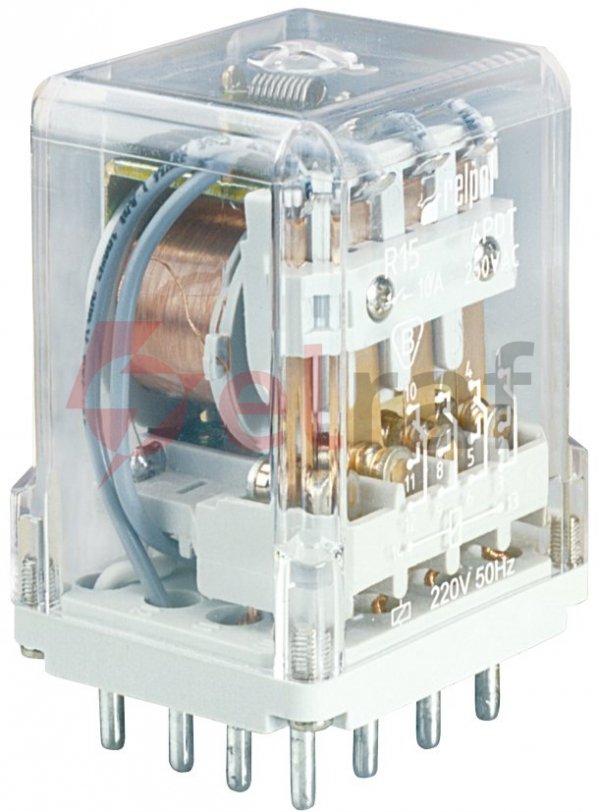 Przekaźnik przemysłowy 4P 10A 230V AC R15-2014-23-3230 862846
