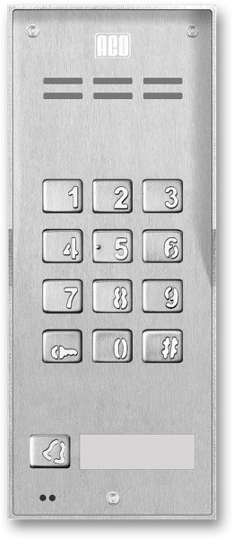 ACO FAM-P-1NPZSACC NT panel natynkowy 1-lokator czyt. brel. zamek szyfrowy.