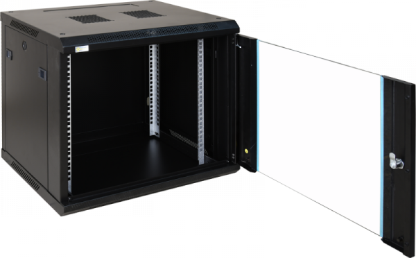 Szafa Rack 9U wisząca do złożenia 600x600 Pulsar RWA966