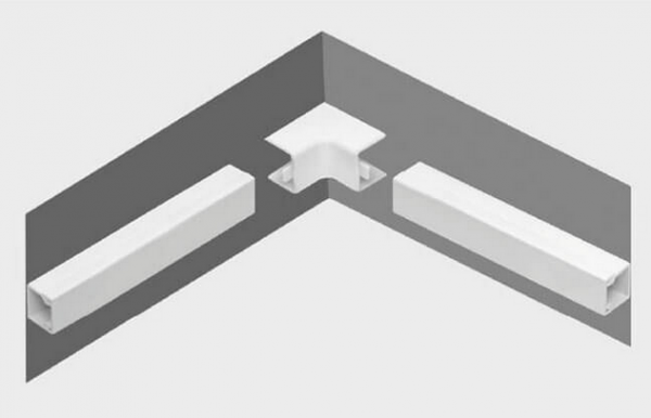 Osprzęt do listew elektroinstalacyjnych, narożnik wewnętrzny BIAŁY NW 20x14 (1szt.)
