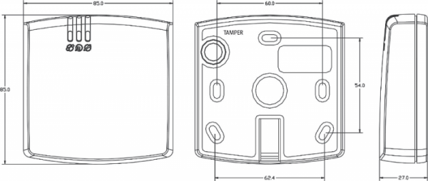 Czytnik zbliżeniowy ROGER PRT66EM