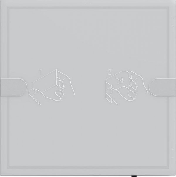 GIRA czujnik przyciskowy 4 Komfort 1x KNX TS4 antracytowy 5001028