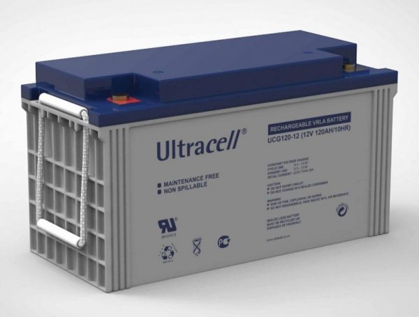 Akumulator AGM ULTRACELL UCG 12V 120Ah