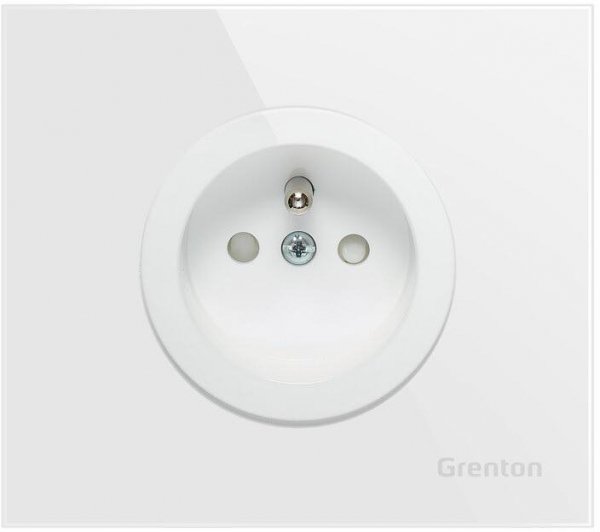 Gniadko typ F SOCKET biały Grenton