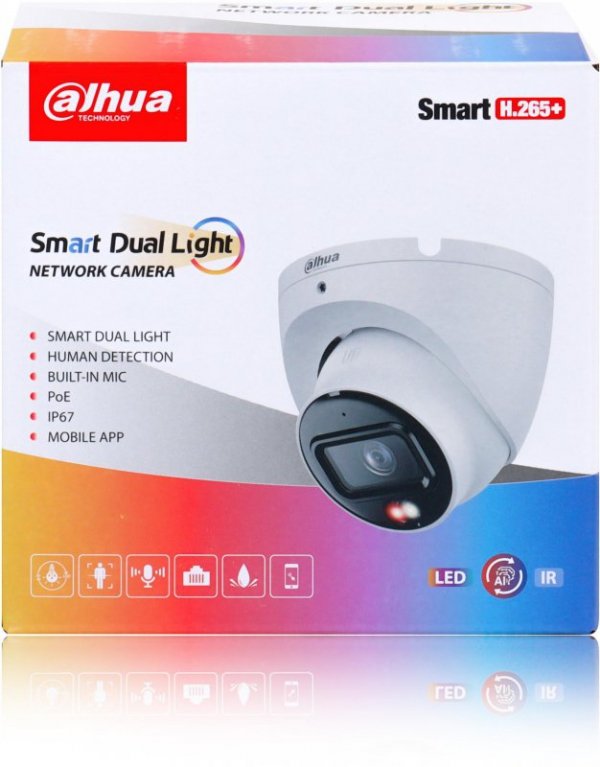 KAMERA IP DAHUA IPC-HDW1639T-A-IL-0280B-S6 Opakowanie zbiorcze 4szt.