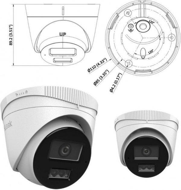 Kamera IP Hilook by Hikvision IPCAM-B8-30DL/A