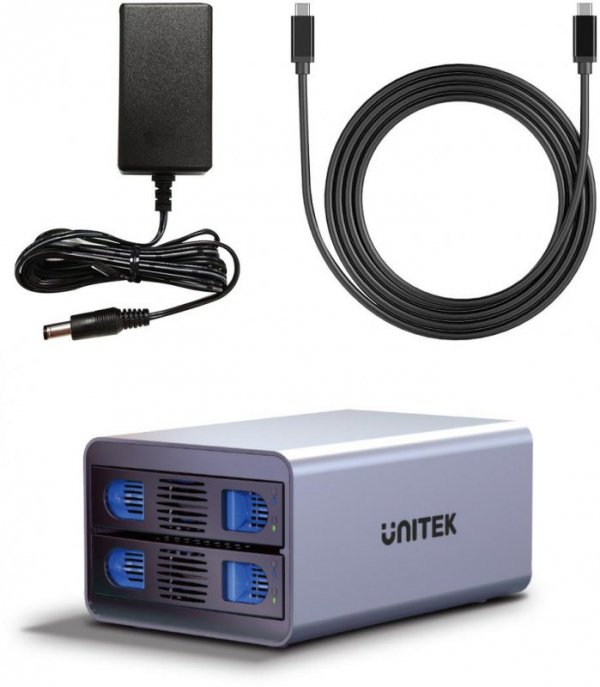 Unitek Kieszeń na dyski SATA 2,5&#039;&#039;/3,5&#039;&#039; SATA HDD/SSD 40TB