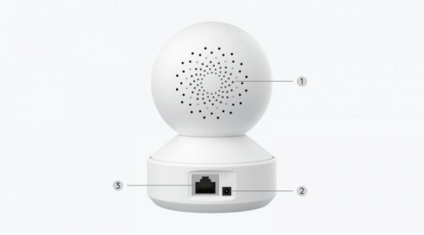 Kamera IP Reolink E340 wewnętrzna obrotowa 5MPx WiFi biała