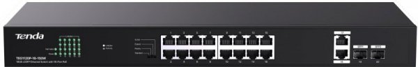 SWITCH POE TENDA TEG1120P-16-150W