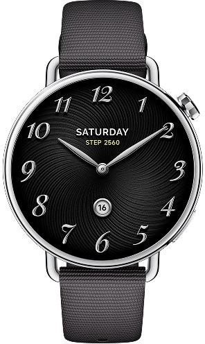 Smartwatch Xiaomi Watch S4 41mm Fluororubber Strap czarny