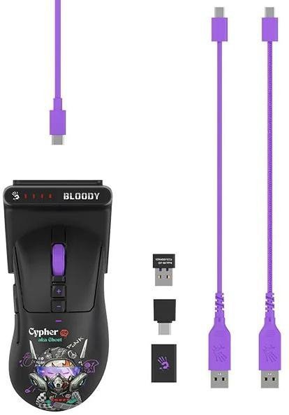 Mysz A4TECH BLOODY R73  ULTRA DUO Cypher Ghost