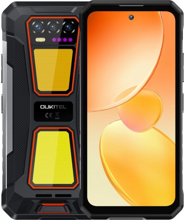 Smartfon Oukitel WP58 Pro 5G  6.7" 8/512GB 10000mAh pomarańczowy