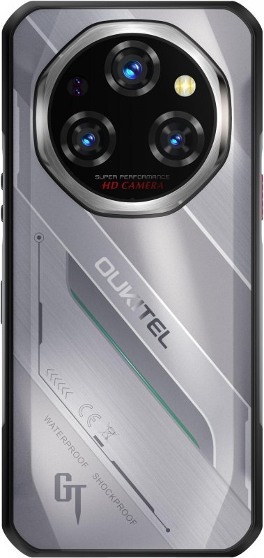Smartfon Oukitel WP62 5G  6.58" 8/256GB 11000mAh srebrny