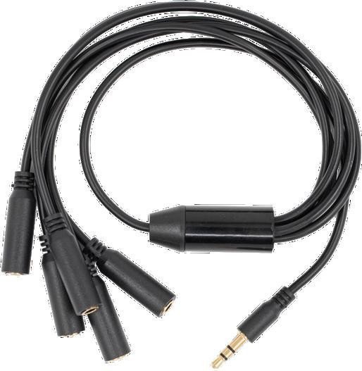 Shelly Splitter 1 to 5 - 3.5mm jack