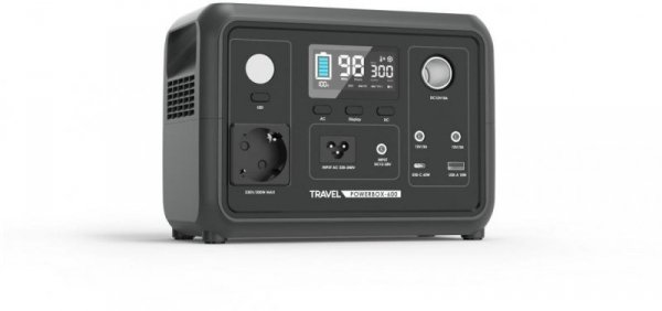 Przenośna stacja zasilania Volt Polska TRAVEL POWERBOX 600 (300W) 256Wh
