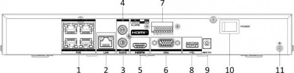 Rejestrator IP Hikvision DS-7604NXI-K1/4P/VPro