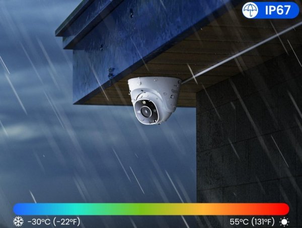 Kamera IP Reolink Professional RP-PCT12M 12MP PoE Kopułowa