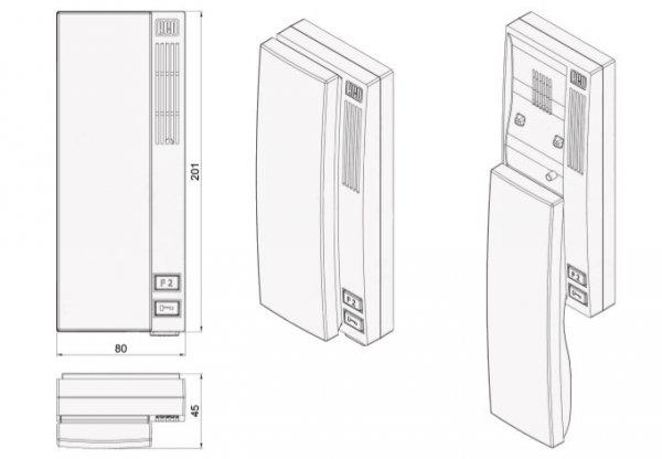 ACO INS-UP720B UNIFON - hold, 1-przycisk