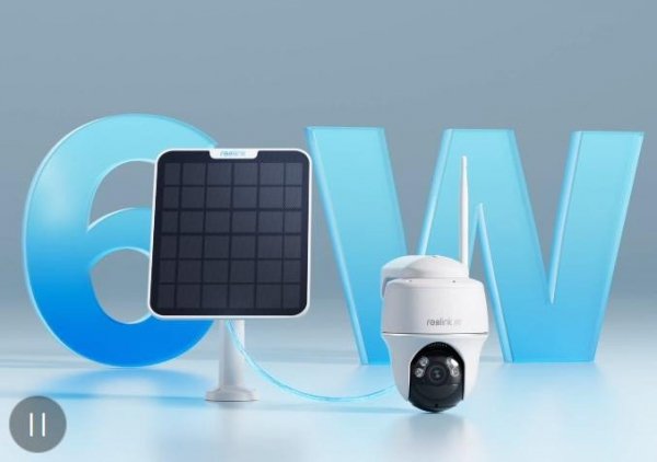 Kamera IP Reolink Argus Series B440 8MP z panelem solarnym