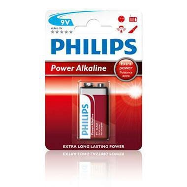 6LR61 BATERIA ALKALICZNA POWER ALKALINE 9V 48.0X25.0X17.0 46.0G BLS.1SZT.