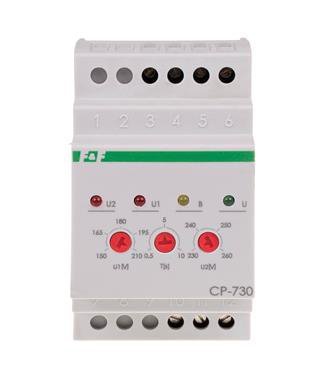 CP-730 PRZEKAŹNIK NAPIĘCIOWY 3-FAZOWY 10A 1P 3M 3X50-450V+N AC