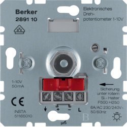 ONE PLATFORM MECHANIZM ŚCIEMNIACZ OBROTOWY 6A 1-10V ZACISKI ŚRUBOWE 230V