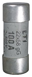 22X58 40A GG WKŁADKA TOPIKOWA CYLINDRYCZNA ZWŁOCZNA