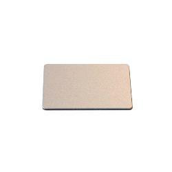 M22-XST TABLICZKA OPISOWA 18X27MM BEZ OPISU SREBRNY