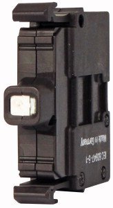 M22-LED-B BLOK LED 12-30V AC/DC MONTAŻ CZOŁOWY ZACISKI ŚRUBOWE NIEBIESKI