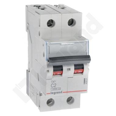 S302 TX3 WYŁĄCZNIK NADPRĄDOWY C 2A 2P 2M 6KA