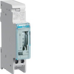 EHN011 ZEGAR STERUJĄCY ANALOGOWY DOBOWY 16A 1Z 230V AC Z REZERWĄ