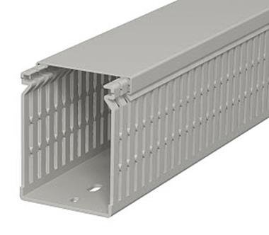 LK4 N 80060 KORYTKO GRZEBIENIOWE PERFOROWANE H80 W60 2M SZARY Z PRZETŁOCZENIEM