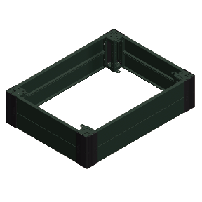 Schneider Electric Spacial Przód i tył cokołu do SF, SM 100x 600mm, NSYSPF6100