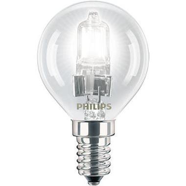 PILA ECOCLASSIC ŻARÓWKA HALOGENOWA KULKA 42W E14 PRZEZROCZYSTA ŚCIEMNIALNA WW 2800K 630LM P45