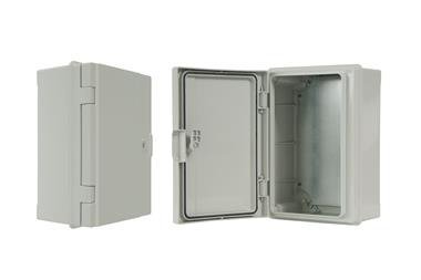 C.1600 OBUDOWA PLASTIKOWA NT 311X221X137 IP65 IK10 DRZWI PEŁNE Z PŁYTĄ SZARY