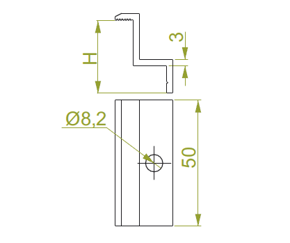 BUF 35 UCHWYT BOCZNY FOTOOGNIWA