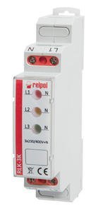 RLK-3K LAMPKA SYGNALIZACYJNA MODUŁOWA 3X LED 1M 230-400V AC CZERWONY/ ŻÓŁTY/ ZIELONY