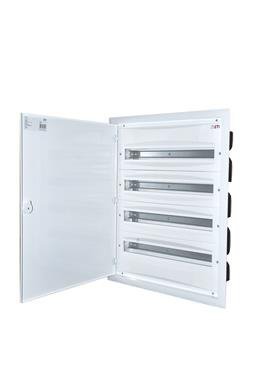 ERP24-4 ROZDZIELNIA PLASTIKOWA PT  96M 4X 24M N+PE IP40 IK10 735X575X120 DRZWI PEŁNE BIAŁY DIDO