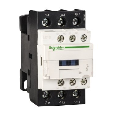 Schneider Electric Stycznik mocy I=25A [AC-3] cewka 230VAC 50Hz styk pom 1NO 1NC zaciski skrzynkowe, LC1D25P5