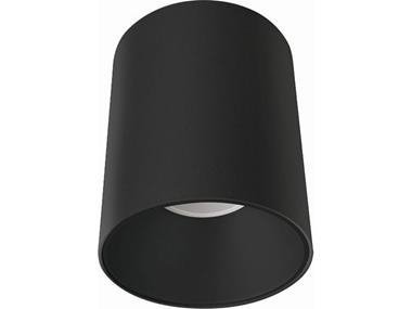 EYE TONE CZARNY OPRAWA SUFITOWA SPOT TUBA NT 1X GU10/ 10W IP20 STAL LAKIEROWANA/ TWORZYWO ABS PROM.