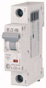HN-C25/1 WYŁĄCZNIK NADPRĄDOWY C 25A 1P 1M 6KA
